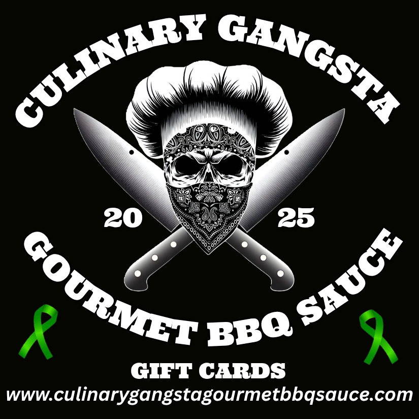 Culinary Gangsta Gourmet BBQ Sauce Gift Card